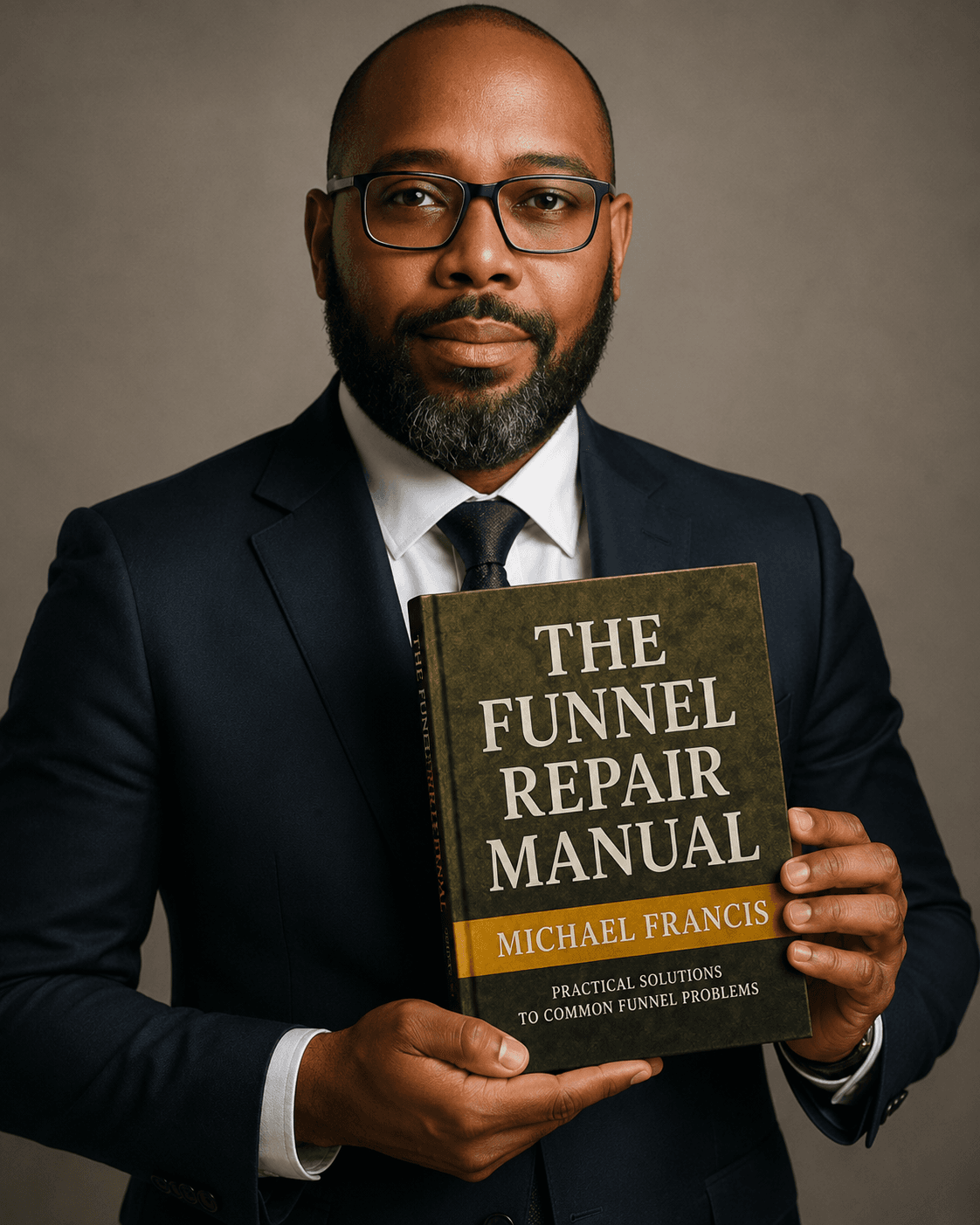 The Funnel Repair Manual book cover - false metrics edition